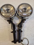 2 Vintage 5/8" Guide 6 Volt Fog Lights Gm 1940'S 50'S Chevrolet Accessory Pair. Fixed Price $199.99.