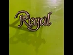 1978-1980 1979 Buick Regal 2DR Grille Script Emblem # 1257652 Oem 15321. Fixed Price $5.00.