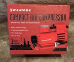 Firestone Compact Air Compressor Heavy-duty Motor For Quick Inflation. Fixed Price $23.10.