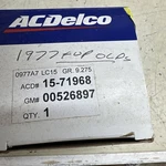 Gm 526897 Resistor For Heater Blower Buick,olds,chevy,pontiac ( See Photos) Nos. Fixed Price $35.00.