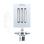 64 1/2 66 Mustang Falcon Dash Heater Control Plate & Knob Kit C5ZZ-18A651. Fixed Price $34.75.