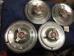 Barn Find Set Of Four 1963 1964 1965 Rambler Spinner Hubcaps American Motors. Fixed Price $215.20.