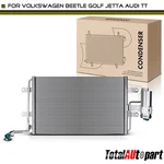 Ac Condenser W/ Receiver Drier For Audi Quattro Volkswagen Beetle Golf Jetta. Fixed Price $96.78.