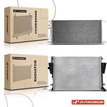 A-premium Radiator & Ac Condenser Cooling Kit Ford F-250 F-350 F-450 Super. Fixed Price $539.99.