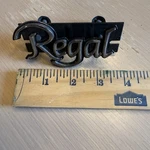 1978 - 1980 Buick Regal Script Grille Emblem Ornament Metal Oem Gm 1257652. Fixed Price $20.00.