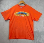 Vtg Fort Worth Texas Motor Speedway 2007 Double Sided Graphic Flame Shirt Large. Fixed Price $17.49.