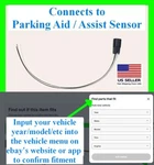 Fits Chevy Ford Parking Aid Assist Sensor Bumper Connector Plug Wiring Pigtail. Fixed Price $24.99.