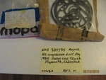 Nos 3847915 Mopar A/c Compressor Gskt. Pkg. 1984 Chrysler, Ply, Dodge Car& Truck. Fixed Price $27.99.