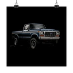 1978 Ford F-250 Poster Classic Pickup Truck Wall Art Print Vintage 4X4 Off Road. Fixed Price $33.55.