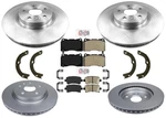 5 Lug Coated Disc Brake Rotors Pads Hardware For Cadillac Xts 2013-2019. Fixed Price $407.00.