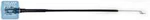 1968-72 Chevelle Kick Panel Air Vent Cable W/ Chrome Pull Knob 14" With "z" End. Fixed Price $55.99.