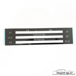 New 65-66 Impala Non-ac Heater Control Lens Climate Bel Air Chevy 1665 1966. Fixed Price $29.99.