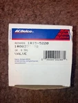 Nos/ Nib Genuine Acdelco Gm 370178 15-5220 Heater Control Valve. Fixed Price $54.99.