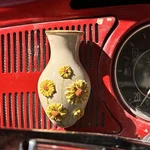Vw Volkswagen Vintage Dash Ceramic Flower Vase Bug Porsche Beetle Bus Type 3. Fixed Price $77.00.