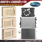 Radiator & Ac Condenser Cooling Fan Kit For Land Rover LR2 2008-2014 3.2L 2.0L. Fixed Price $344.99.