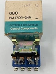 Potter & Brumfield 680 PM17DY24V Electromagnetic Relay. Fixed Price $100.00.