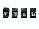 Control Knob 4 Pc Set W/ Letters, 1960-63 Chevy/gmc Trucks 30-6313. Fixed Price $19.25.