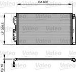 Valeo 814191 Air Conditioning Ac Condenser Aluminium 605MM 339.5MM 16MM. Fixed Price $148.35.