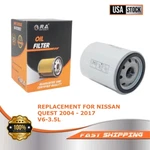 6607 Spin-on Engine Oil Filter For Nissan Quest 2004 2017 3.5L V6 Sl Sv. Fixed Price $12.99.