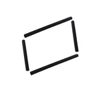 Heater Box Foam Seal Firewall Engine 1968-72 Chevrolet Buick Pontiac Olds 4PC. Fixed Price $20.00.