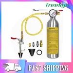 Ac Flush Kit, Air Conditioner System Canister With Pressure Gauge. Fixed Price $25.59.