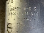 1963-1967 Delco Remy Starter #1107320 Date 6C2. Fixed Price $110.00.