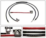 New 1968-69 Ford Mustang Battery Cables Cobra Jet Concours 68-BC-HD-428. Fixed Price $125.00.