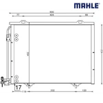 Condenser, Air Conditioning Mahle Ac 211 001S For Mercedes-benz, Chrysler. Fixed Price $258.73.