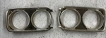 1968 Plymouth Roadrunner Satellite Gtx Left Headlight Trim Bezel And Right. Fixed Price $185.00.