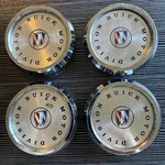 Set Buick Lesabre Electra Oem Center Caps 1980-1987 1236446 560-1251 (2 In). Fixed Price $139.00.