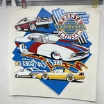 Vtg Chevy Street Machine Shirt Iron Transfer Heat Press Air Waves Licensed. Fixed Price $14.00.