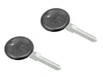 2X Genuine Porsche 924 944 Key Blank (black) 477837219. Fixed Price $59.95.