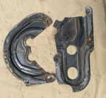 1967 1968 Early 1969 Mustang Shelby Cougar Orig A/c Hose Firewall Bracket Set. Fixed Price $45.00.