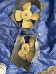 Early Alfa Romeo Spider Alfetta GTV6 Cooling Heater Fan Motor Pair. Fixed Price $49.99.