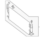 Genuine Nissan Condenser Assembly 92100-5SA2A. Fixed Price $526.04.
