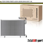 A/c Condenser W/ Bracket Ford Fiesta 2014 2015-2017 L3 1.0L D2BZ19712A. Fixed Price $96.99.