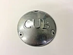 Aluminum Hub Cap Scott 2000, 3-24 Single Fork Tailwheel Assembly, Piper Cub. Fixed Price $36.00.