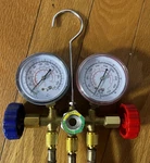 CHIMG777 Manifold Gauge Set (compatible With R12, R22 And R134A). Fixed Price $28.00.