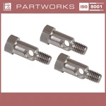 3X Screw Heating Flap Box For Porsche 356 Actuating Rods Clamping. Fixed Price $48.79.