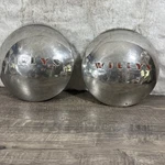 Vtg (2) 40'S 50'S Willys Model 440? Wheel Cover Dog Dish Overland. Fixed Price $89.00.