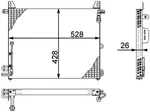 Condenser, Air Conditioning Mahle Ac 656 000P. Fixed Price $567.49.