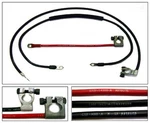 New 1967 Ford Mustang V8 & 6CYL Concours Battery Cable Set Of 3 Part #67-BC-ALL. Fixed Price $125.00.