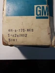 Auxiliary Heating &air Conditioning Blower Resistor Nos Gm Part Number 6262652. Fixed Price $30.00.