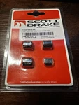 67 Ford Mustang Heater Control Knob Set 4PC W/o Ac-scott Drake Brand............ Fixed Price $18.00.