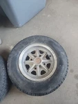 (1) Honda N600 Z600 N360 Z360 Pos-a-traction Rims 4X110 Lug. Fixed Price $200.00.