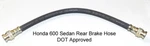 Honda Rear Brake Hose 1970 1971 1972 Replaces 46430-568-601. Fixed Price $25.00.