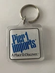 Pier 1 Imports Key Ring Place To Discover Nos Unused Condition Mint. Fixed Price $9.95.