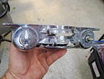 1953-54 Mopar Dash Heater Control Assembly #1479891 Chrysler Dodge W/ Switches. Fixed Price $165.00.