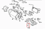 New Mercedes Benz W116 A/c System Rubber Hose Pipe A1168350197. Fixed Price $43.85.
