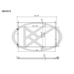 Koyorad CD010374 A/c Condenser For 08-16 Scion Toyota Corolla Matrix Tc Xb. Fixed Price $176.99.